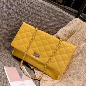 CHAIN WOMEN FAUX LEATHER BAG